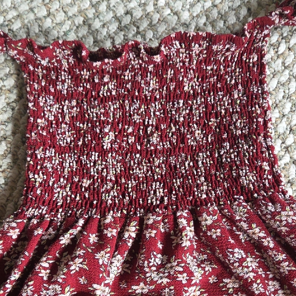 Floral Off-Shoulder Dress - Picture 2 of 4